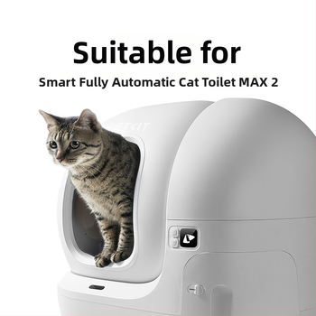 Magnetická nakláňajúca sa doska na sypanie piesku pre Xiaopei Smart Cat Toilet MAX2 — ABS plast; umývateľná; ľahko čistí