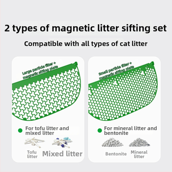 Magnetická nakláňajúca sa doska na sypanie piesku pre Xiaopei Smart Cat Toilet MAX2 — ABS plast; umývateľná; ľahko čistí