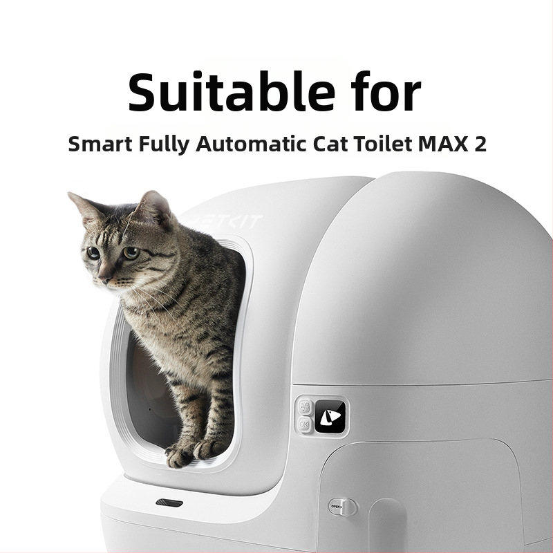 Magnetická nakláňajúca sa doska na sypanie piesku pre Xiaopei Smart Cat Toilet MAX2 — ABS plast; umývateľná; ľahko čistí