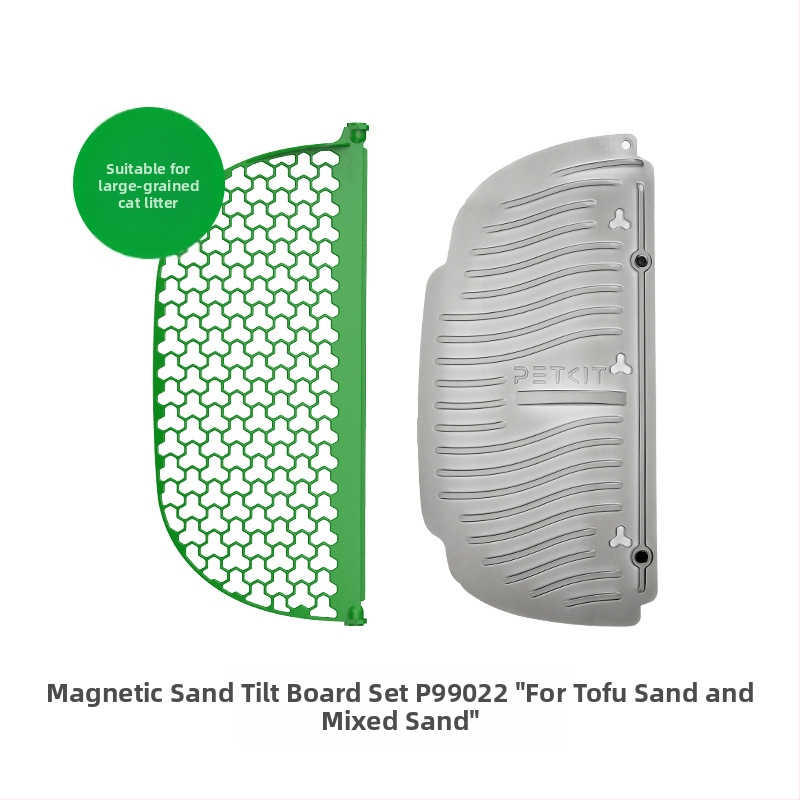 Magnetická nakláňajúca sa doska na sypanie piesku pre Xiaopei Smart Cat Toilet MAX2 — ABS plast; umývateľná; ľahko čistí