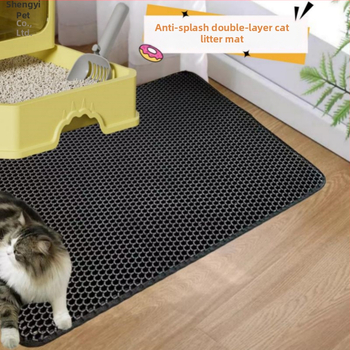 Mat na mačací piesok, proti špliechaniu, dvojité filtračné vrstvy, umývateľný, univerzálny pre všetky ročné obdobia