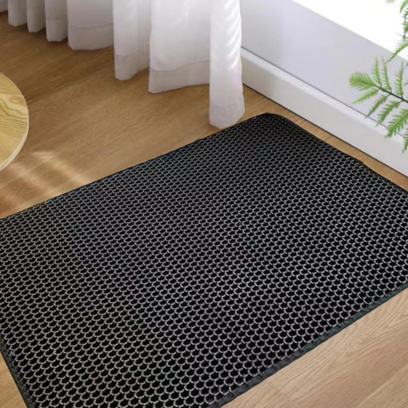 Mat na mačací piesok, proti špliechaniu, dvojité filtračné vrstvy, umývateľný, univerzálny pre všetky ročné obdobia