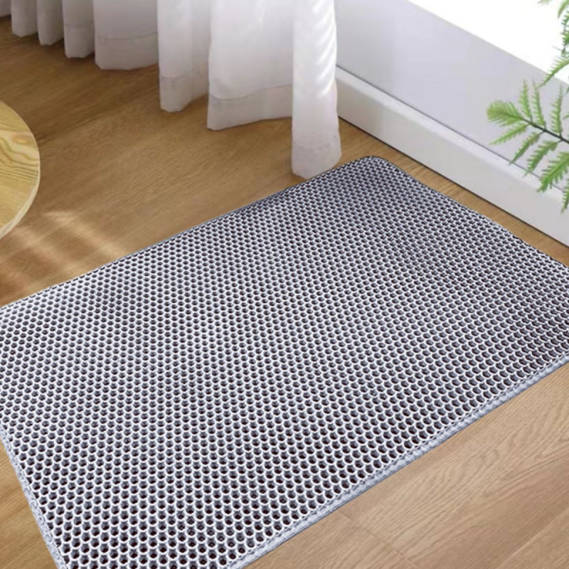 Mat na mačací piesok, proti špliechaniu, dvojité filtračné vrstvy, umývateľný, univerzálny pre všetky ročné obdobia