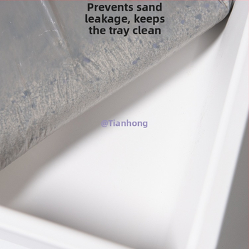 Automatická toaleta pre mačky, PVC materiál, značka Xiangrun, systém zberu a skladovania mačacieho steliva