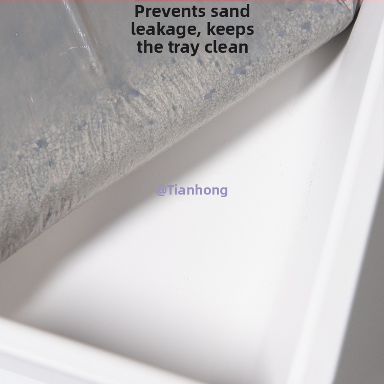 Automatická toaleta pre mačky, PVC materiál, značka Xiangrun, systém zberu a skladovania mačacieho steliva