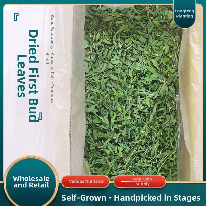 Longteng Planting sausā mājdzīvnieku barība ar lucernas lapām trušiem un činčilām