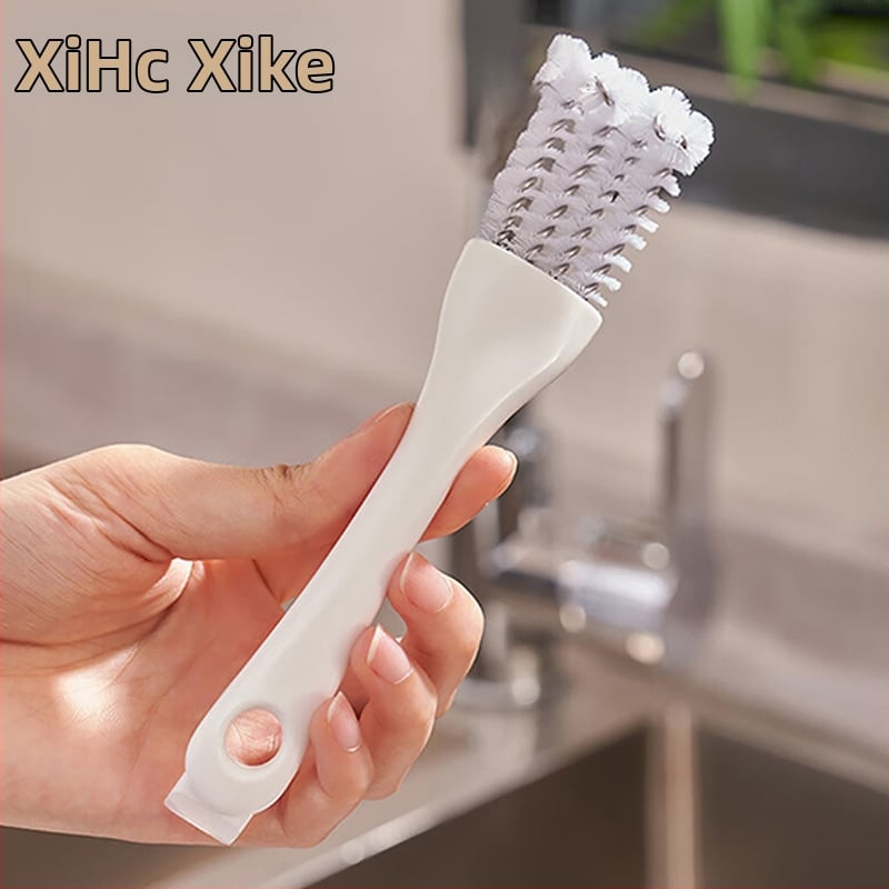 Daugiafunkcinis valymo šepetėlis paukščių narvams, kepsninėms grotelėms, siauriems kampams, virtuvės plautuvei ir orkaitėi — PP medžiaga, išleista 2024 m