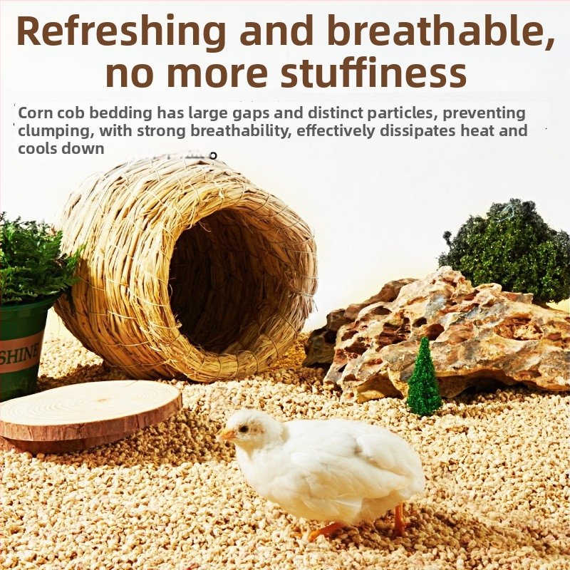 Kukurūzas guļvieta mājdzīvniekiem – Materiāls: Kukurīza; Zīmols: yee; Izcelsme: Shandong; Importēts: Nē