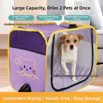 Dzīvnieku žāvētāja lāde ar žāvēšanas somu, mājas lietošanai, 2000W+, 220V, spirālveida apkure, AC motors