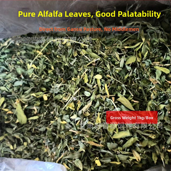 Sausa barība trušiem un činčillām – lucernas lapiņa, 1 kg, zīmols Good Alfalfa Source, mājdzīvnieku barība