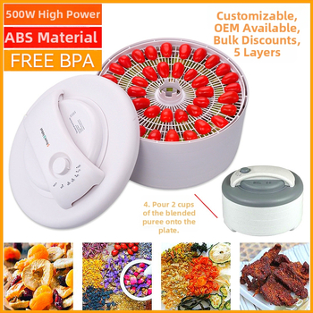 Dehidrator fructe SX660 500W 220V 50Hz