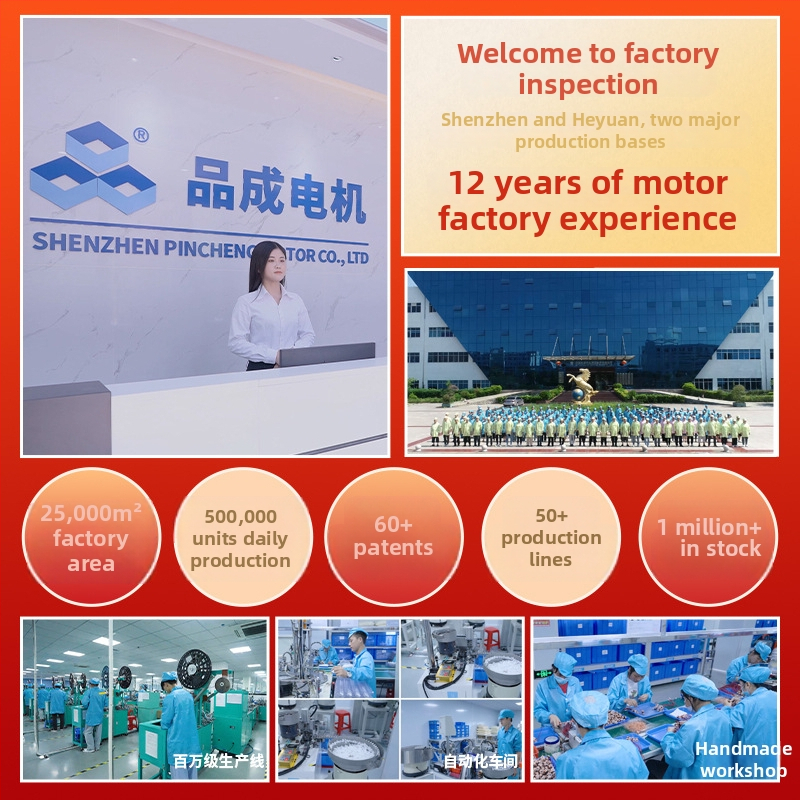 HY-JS50T Mikro DC samazinājuma motors (Modelis HY-JS50T, Spriegums 5–12 V, Jauda 0.29–0.63 W, Strāva 0.01–0.07 A, Ātrums 5.5–91 rpm, Griezes moments 77.1–608.2 mN·m)