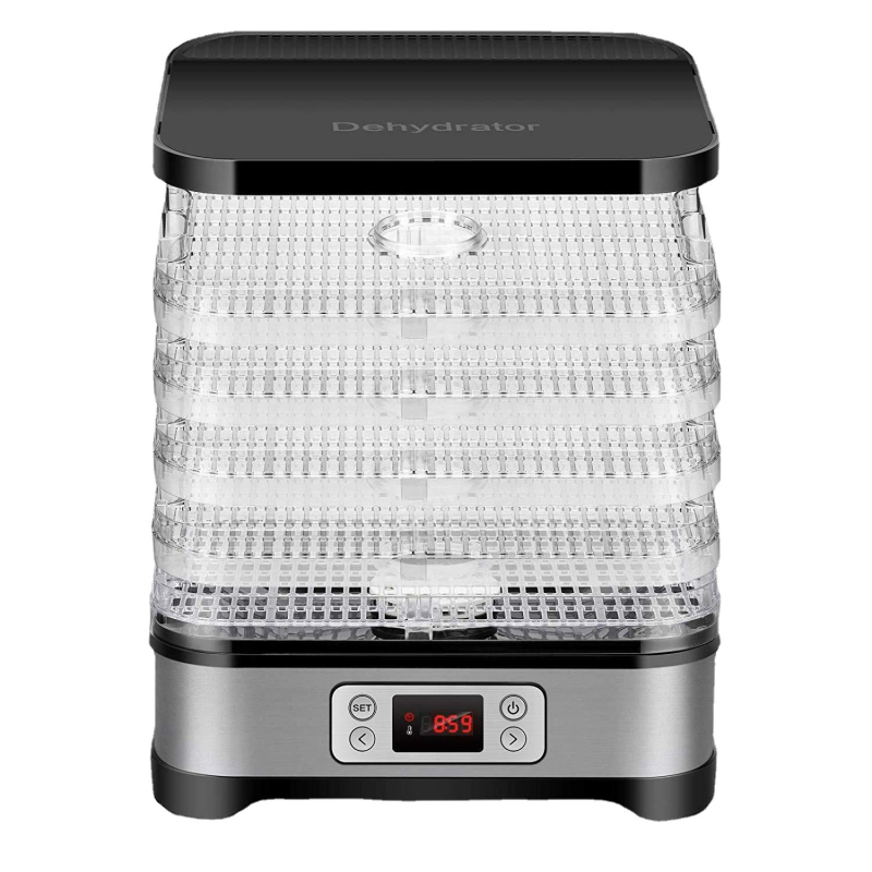 Xiao Rui Bear SU380 Dehidrator pentru fructe și legume, 11-120V/220-240V, 250W, 50 Hz