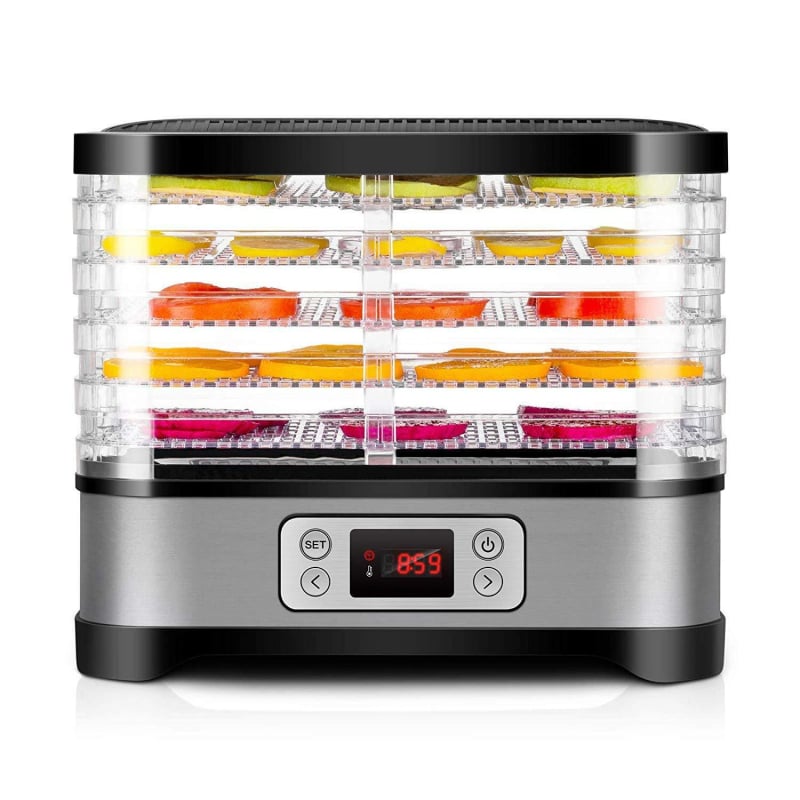 Xiao Rui Bear SU380 Dehidrator pentru fructe și legume, 11-120V/220-240V, 250W, 50 Hz