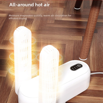 HXQ-03 cipőszárító, hordozható, automata, összecsukható, intelligens, sterilizálással, 220V, 180W, 50Hz