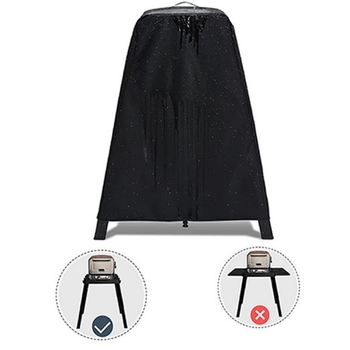 Защитен калъф за пещ за пица, вертикален дизайн, 420D Oxford плат, портативен за външна употреба, водоустойчив