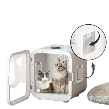 Kaķu un citu mājdzīvnieku žāvēšanas kastīte, automātiska klusa žāvēšana, modelis AC-14; Jauda <1000W; Spriegums 100V; DC motors; Pārkaršanas aizsardzība