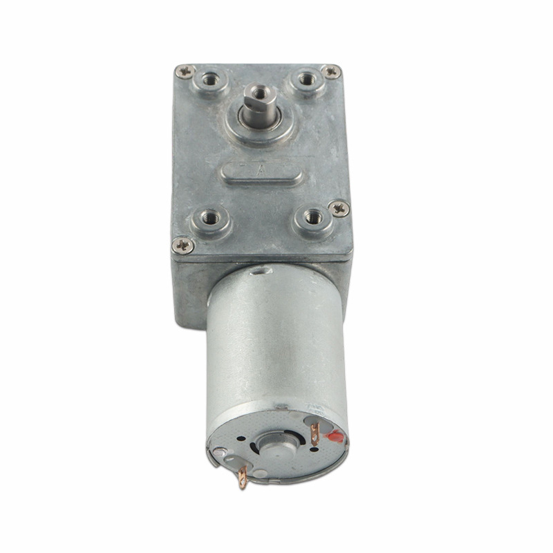 Mikro DC motors ar vītņveida pārnesi, metāla zobrati, 12–24V DC, tiešā strāva