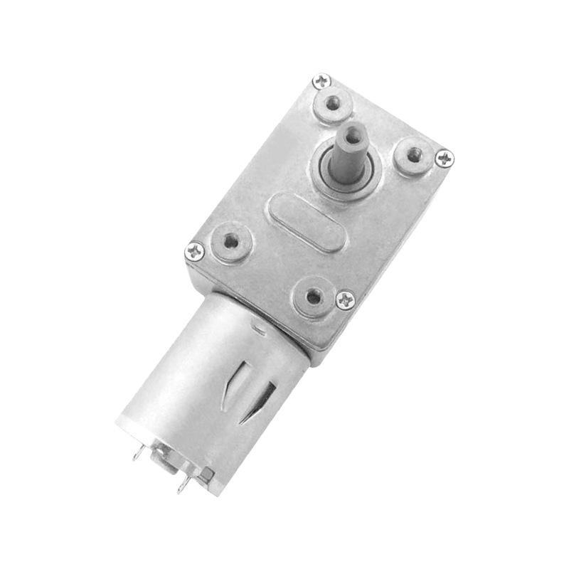 370 izmēra četkots DC reduktormotors, kompakts motors, CE sertifikāts, spriegums zem 36V