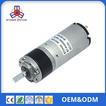 Planētārpārnes motors ar 22 mm asi, DC zem 36 V, 67% efektivitāte, ISO 9001 sertificēts