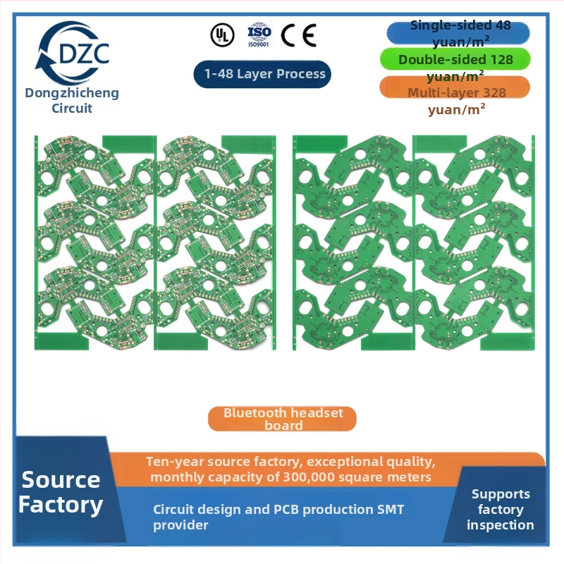 PCB vadības plate mājdzīvnieku žāvētājam, 1 slānis, substrāts 94HB, ugunsizturīgs, OSP tehnoloģija
