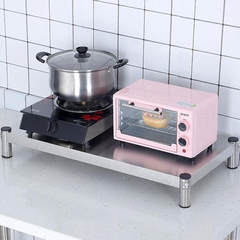 Ανοξείδωτο μονοεπίπεδο ράφι για μπαχαρικά στον πάγκο, κινεζικό στυλ, χωρίς εγκατάσταση, μάρκα Unique