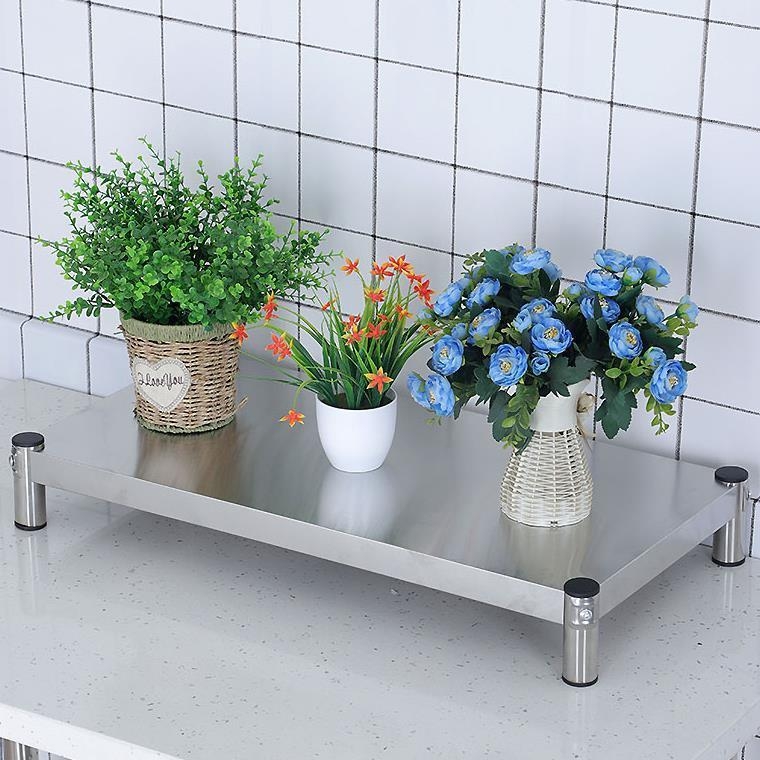 Ανοξείδωτο μονοεπίπεδο ράφι για μπαχαρικά στον πάγκο, κινεζικό στυλ, χωρίς εγκατάσταση, μάρκα Unique