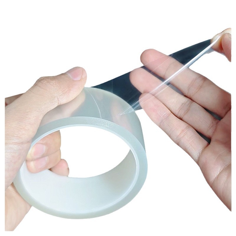 PET силиконова лента за електроника – висока здравина и еластичност, изолационна уплътнителна лента за електроника, термоустойчивост до 200–220°C, дебелина 0,05 мм, база PET, персонализируема