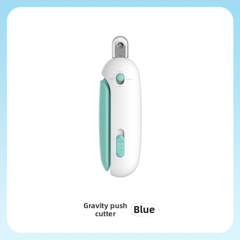 Κλιπ νυχιών για γάτες και κουνέλια με ρυθμιζόμενο κύκλικό άνοιγμα, Gravity Pusher μηχανισμός, κατάλληλο για αρχάριους