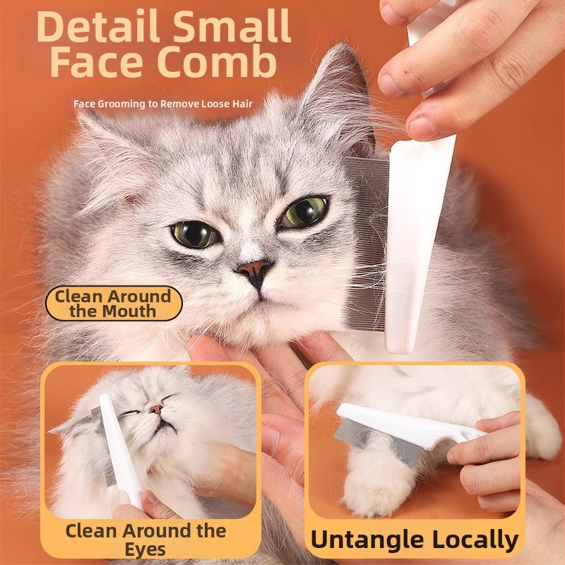 Kaķu kopšanas komplekts: nagu šķēres kaķiem, kaķa šķēres, iesācēju kopšanas līdzeklis, kaķēnu ķemme