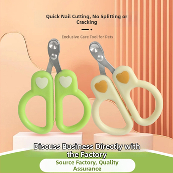 Ψαλίδια νυχιών γάτας για αρχάριους – Αντι-γρατσουνίσματα, κατάλληλα για γατάκια, Σχεδίαση με κυκλικό άνοιγμα