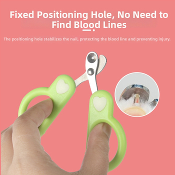 Ψαλίδια νυχιών γάτας για αρχάριους – Αντι-γρατσουνίσματα, κατάλληλα για γατάκια, Σχεδίαση με κυκλικό άνοιγμα