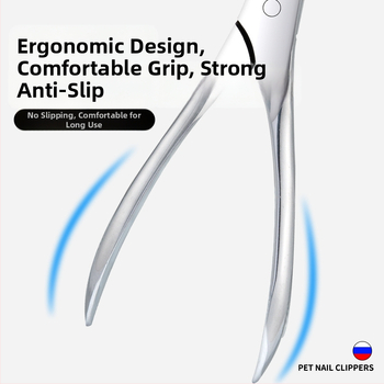 Κλιπ νυχιών κατοικίδιων από ατσάλι ολικής κατασκευής – ενσωματωμένος σχεδιασμός, μεγάλο άνοιγμα, υψηλή σκληρότητα για σκύλους και γάτες