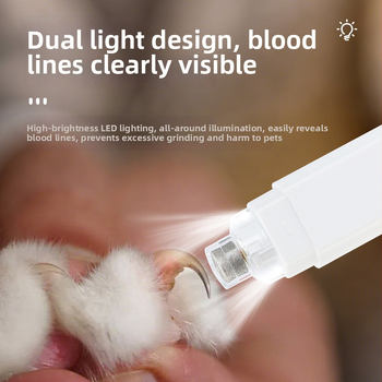 Clește electric pentru unghii de câini și pisici – Material ABS