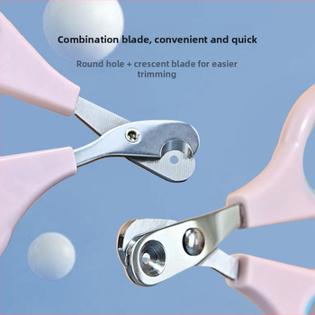 Macska körömvágó olló védőfogantyúval, biztonságos kialakítás, 100 darabos csomag