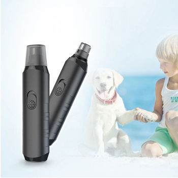 Măcinător de unghii pentru animale de companie, pentru câini, alimentat cu baterie, fără fir, tăiere automată a unghiilor, set de 120