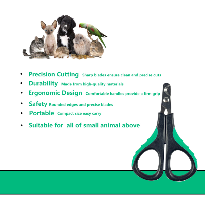 Clește pentru unghii de pisică din oțel inoxidabil, design curbat