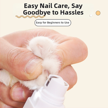 LED elektrická brúska na nechty pre psy a mačky