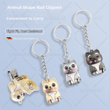 Clește de unghii pliabil, portabil, din oțel inoxidabil, Sneya