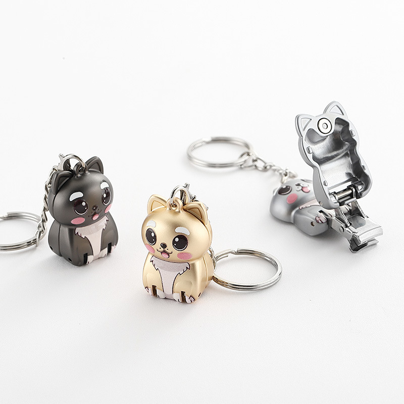 Clește de unghii pliabil, portabil, din oțel inoxidabil, Sneya