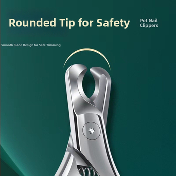 Clește pentru unghii de animale de companie – oțel inoxidabil, construcție dintr-o singură piesă, Xianglong kit portabil pentru casă, origine Guangdong