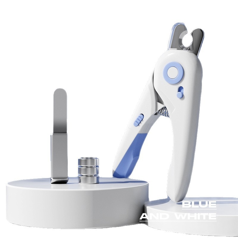 Peijie Pets kliešte na nechty mačky s LED, nerezová oceľ, ručné ovládanie