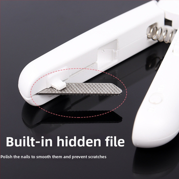 Kliešte na pazúry pre domáce zvieratá s LED osvetlením, pre mačky a psy, bez značky