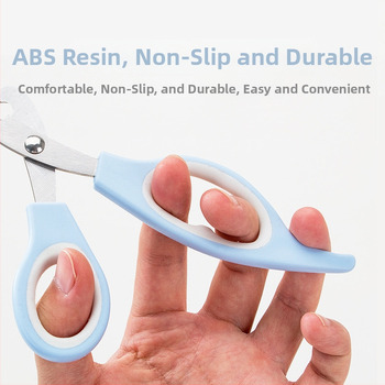 Kačių nagų žirklės su įtrauktu failu | Nerve Cat | 100 vnt. pakuotė | Autorizuoti privatūs prekiniai ženklai