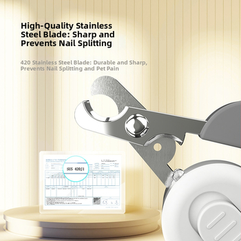 Katės nagų žirklės su LED apšvietimu