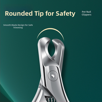 Naminių gyvūnėlių nagų kirpimo ir dilimo priemonė, nerūdijantis plienas, katėms ir šunims