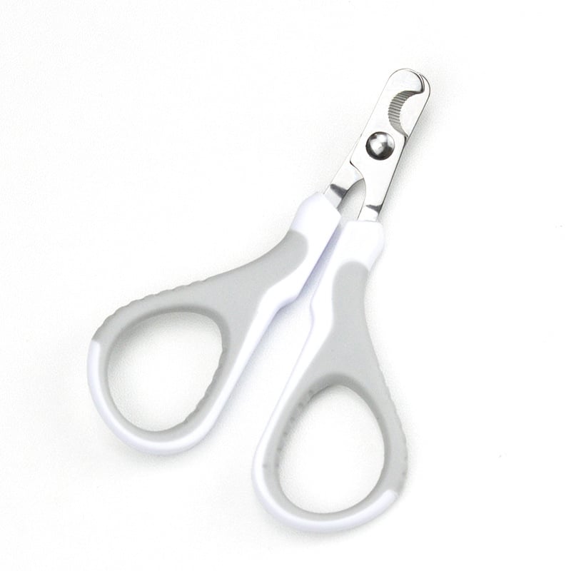 Katės nagų žirklės su neslystančia rankena, 45° kampinis dizainas ir nagų valymas