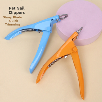Clește de unghii din oțel inoxidabil pentru câini – instrument de tăiere a unghiilor pentru animale de companie