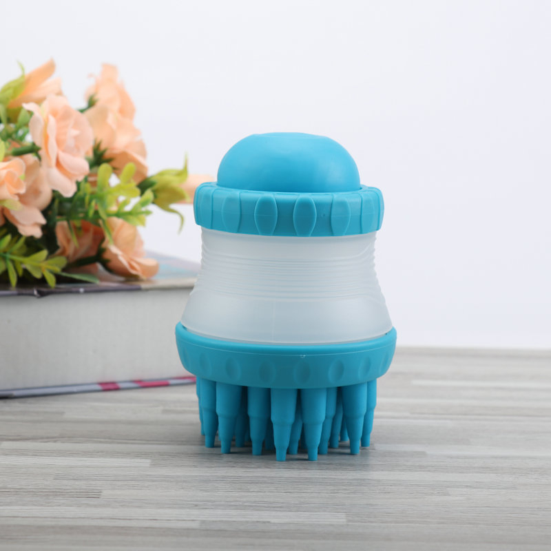 Pasja četka za kupanje s masažom – ABS materijal, kupanje/masaža, 100 komada, Pet supplies