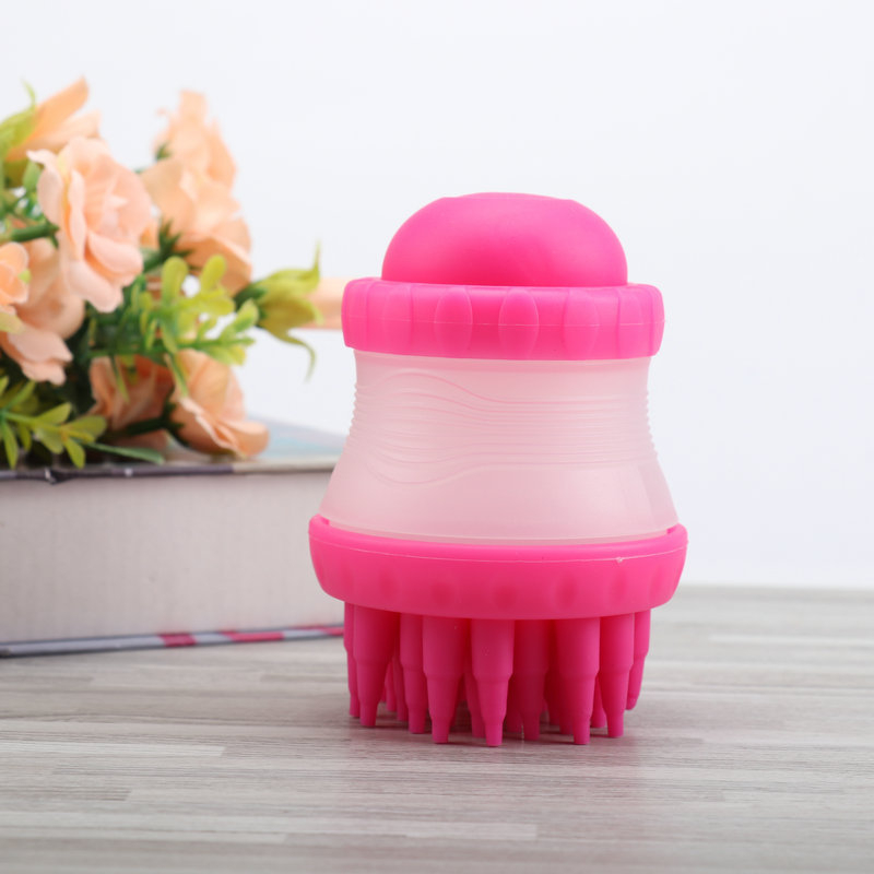 Pasja četka za kupanje s masažom – ABS materijal, kupanje/masaža, 100 komada, Pet supplies
